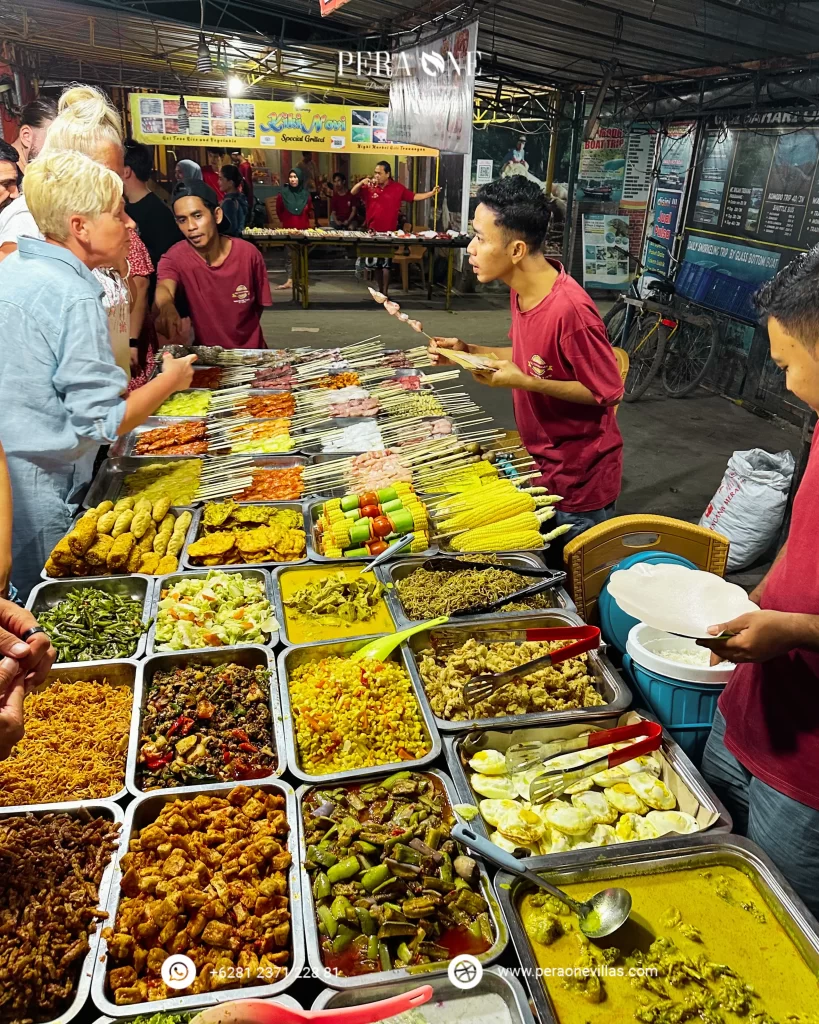 gili trawangan night market