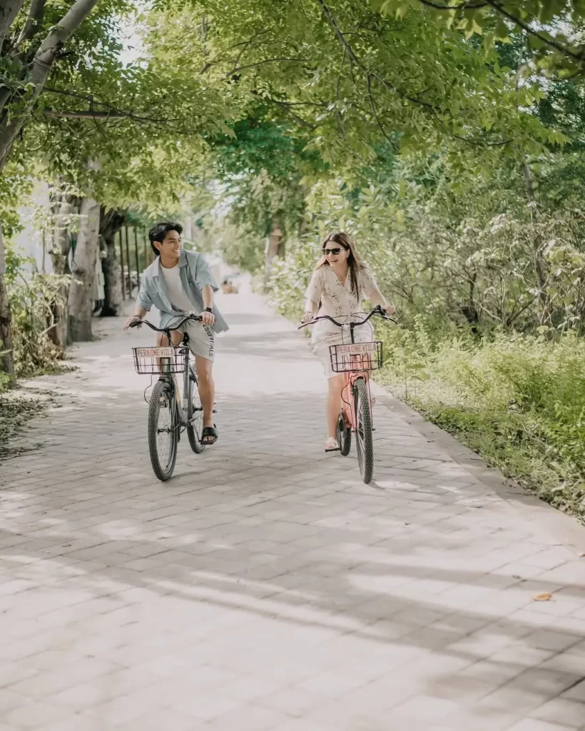 bicycle in gili trawangan