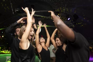 Gili nights, party vibes