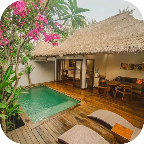 A private villa for your special stay in Gili Trawangan